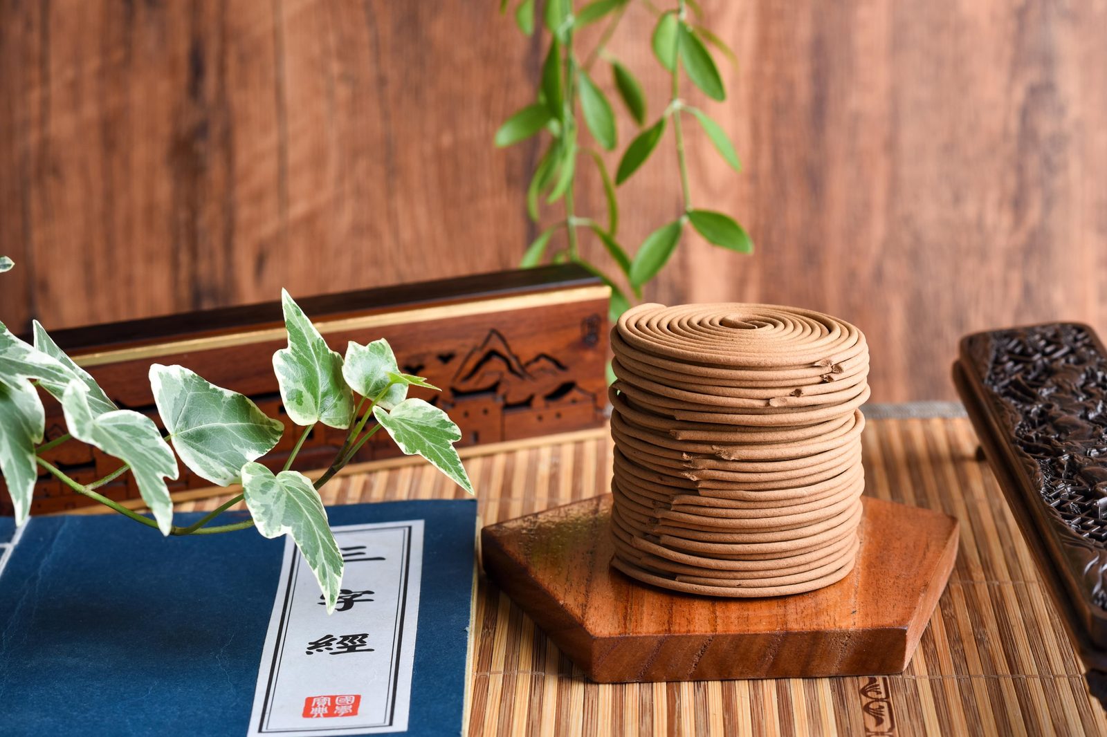 Golden Lotus agarwood incense coils 4 hours 48 coils