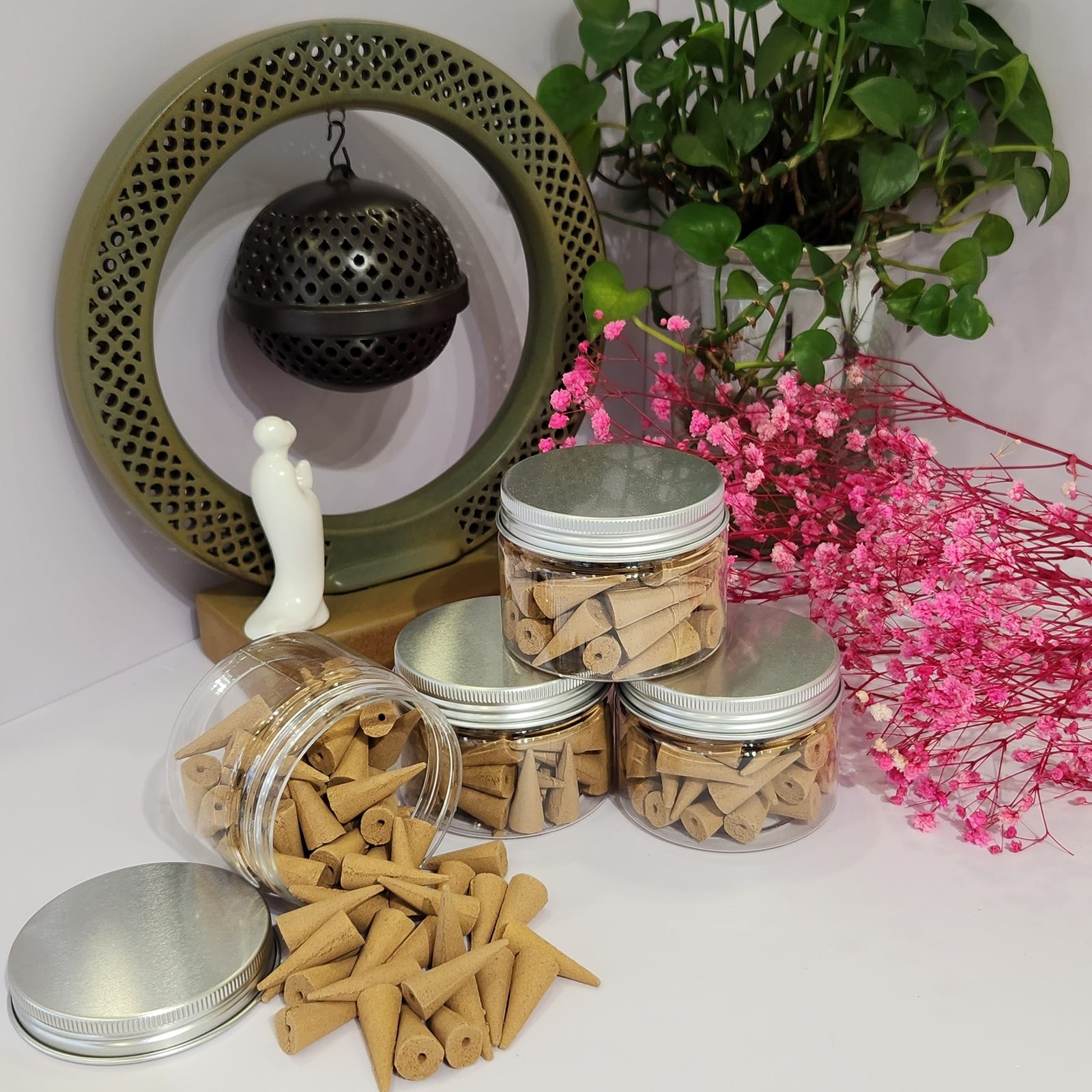 Nụ trầm hương truyền thống nhỏ Kim Li&ecirc;n 65 vi&ecirc;n