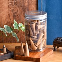 Golden Lotus concept | Agarwood incense cone | 55 cones photo 1