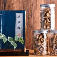 Golden Lotus concept | Agarwood incense cone | 55 cones photo 2