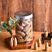 Golden Lotus concept | Agarwood incense lotus cone | 51 cones photo 1