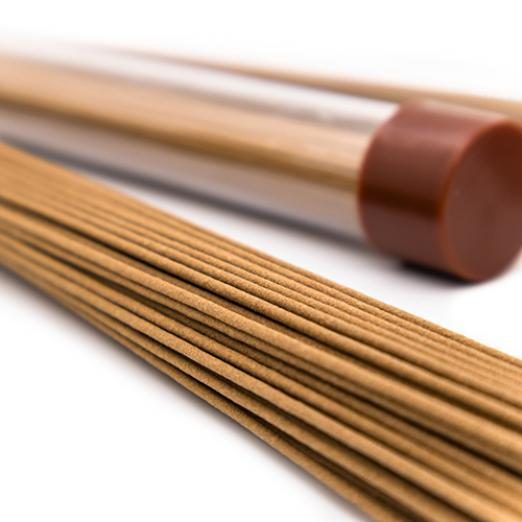 White Lotus solid agarwood incense burning