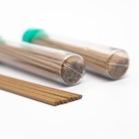 Golden Lotus concept | Agarwood incense solid stick 10 cm | 36 sticks 1 tube | 30 mins per stick photo 3