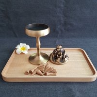 Copper censer | High pedestal copper censer | Mountain pattern design photo 1