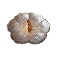 Alloy | Plum blossom and lotus censer | Comes with 1 copper gourd photo 2