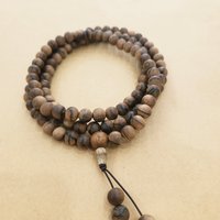 Bracelets | 108 beads mala | 8 mm | Natural beads photo 1
