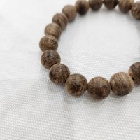 Vòng tay trầm hương 19 hạt 10 mm – trầm banh Việt Nam, hương tươi mạnh photo 2