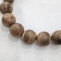 Vòng tay trầm hương 19 hạt 10 mm – trầm banh Việt Nam, hương tươi mạnh photo 3