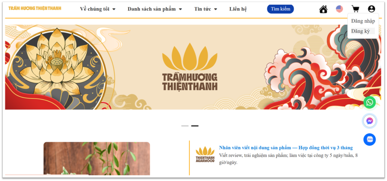 Bước 1: Đăng ký