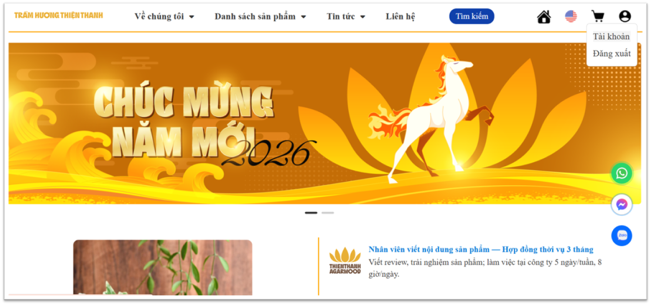 Bước 3: Kiểm tra tài khoản