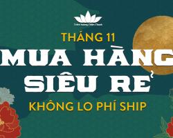 THÁNG 11 MUA HÀNG SIÊU RẺ KHÔNG LO PHÍ SHIP TẠI TRẦM HƯƠNG THIỆN THANH